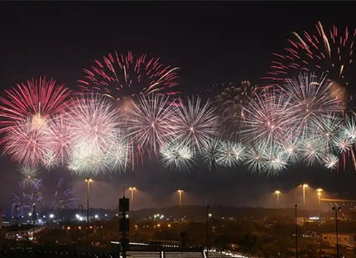 垫江县焰火晚会